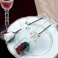 Bougies de paraffine, avec coton, Rose, couleurs mélangées, 254x42x42mm, 20PC/lot, Vendu par lot