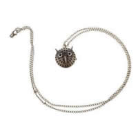 Fashion Watch halskæde, Zinc Alloy, Owl, forgyldt, twist oval kæde & emalje, nikkel, bly & cadmium fri, 27mm, Længde Ca. 31.5 inch, 10Strands/Lot, Solgt af Lot