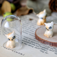 Resin, Cat, white, 22mm, 20PCs/Lot, Sold By Lot