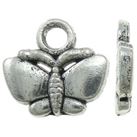 Zinc Alloy Animal Pendants Butterfly plated nickel lead & cadmium free Approx 2mm Approx Sold By KG