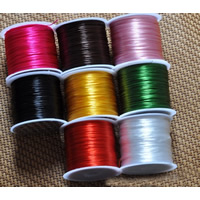 Crystal Thread with plastic spool 1mm Sold By Lot
