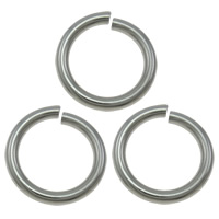 Stainless Steel Open Jump Ring, Donut, different size for choice, original color, 10000PCs/Bag, Sold By Bag
