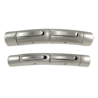 Stainless Steel Bayonet Clasp Tube original color Sold By Lot