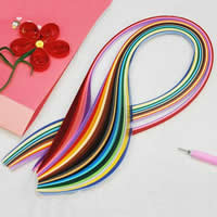 Paper Quilling ​Strips mixed colors Sold By Lot