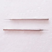 Roestvrij staal pin Punch, 2.35mm, 100pC's/Lot, Verkocht door Lot