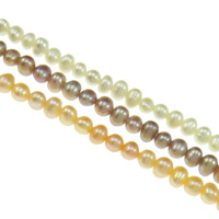 Perlas Patata Freshwater, Perlas cultivadas de agua dulce, natural, más colores para la opción, Grado AA, 2-3mm, agujero:aproximado 0.8mm, Vendido para aproximado 15 Inch Sarta