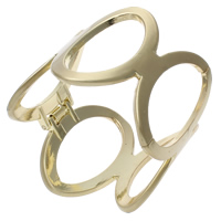 Zinc Alloy Bangle gold color plated matte nickel lead & cadmium free Inner Approx 50mm Length Approx 6 Inch Sold By Bag