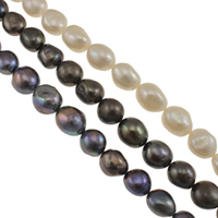 Perles nacres baroques de culture d'eau douce , perle d'eau douce cultivée, plus de couleurs à choisir, 12-13mm, Trou:Environ 0.8mm, Vendu par Environ 15.7 pouce brin