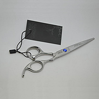 Stainless Steel Flat Scissors, epoxy gel, original color, 170mm, Hole:Approx 3mm, Inner Diameter:Approx 18mm, 2PCs/Lot, Sold By Lot