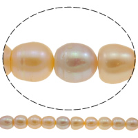 Cultured Rice Freshwater Pearl Beads, natural, purple, Grade A, 11-12mm, Hole:Approx 0.8mm, Sold Per 15.3 Inch Strand