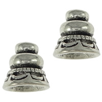 Zinc Alloy Bead Cap platinum color plated blacken nickel lead & cadmium free Approx 5mm 1mm Sold By Lot