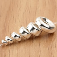 990 Sterling Silver Spacer Bead, Rondelle, different size for choice, Sold By Bag