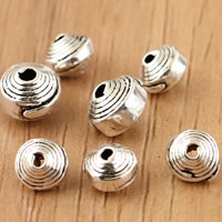 Thailand Sterling Silver Beads, Rivoli Xilion, different size for choice, Sold By Bag