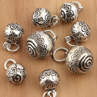 Thailand Sterling Silver Pendants Round Sold By Bag