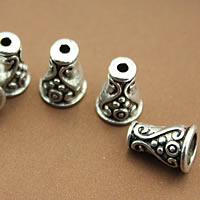 Tibetan Style Bead Cap, antique silver color plated, nickel, lead & cadmium free, 10mm, Hole:Approx 2mm, 1000PCs/Lot, Sold By Lot