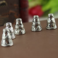 Zinc Alloy Bead Cap antique silver color plated nickel lead & cadmium free 12mm Approx 2mm Sold By Lot