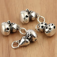Thailand Sterling Silver Pendants Calabash hollow Approx 3.5mm Sold By Bag