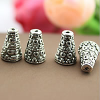 Tibetan Style Bead Cap, antique silver color plated, nickel, lead & cadmium free, 10.5mm, Hole:Approx 2mm, 600PCs/Lot, Sold By Lot