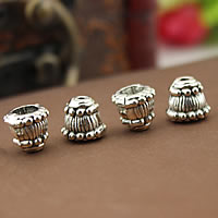 Zinc Alloy Bead Cap antique silver color plated nickel lead & cadmium free 9mm Approx 2mm Sold By Lot