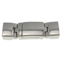 Stainless Steel Magnetic Clasp, original color, 42x13x8mm, Hole:Approx 11x5mm, 10PCs/Lot, Sold By Lot