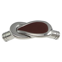 Stainless Steel Magnetic Clasp, enamel, original color, 44x15x10mm, Hole:Approx 5mm, 10PCs/Lot, Sold By Lot