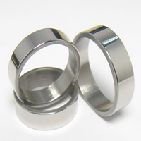 Unisex-Finger-Ring, Edelstahl, verschiedene Größen vorhanden, 100PCs/Menge, verkauft von Menge