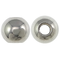 Stainless Steel Large Hole Beads 303 Stainless Steel Drum original color Approx 3mm Sold By Lot