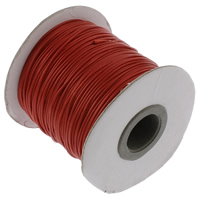 Cuerda Encerada, Cordón de cera, Importado de Corea de Sur, más colores para la opción, 1mm, longitud:aproximado 100 Yardpatio, Vendido por UD