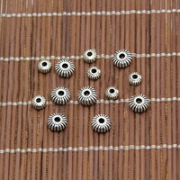 Thailand Sterling Silver Spacer Bead, Lantern, different size for choice, Sold By Lot