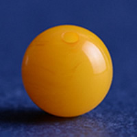 Giallo Ambra del Baltico perla, Cerchio, giallo, AAAAAA Grade, 8mm, Foro:Appross. 1mm, 8PC/lotto, Venduto da lotto