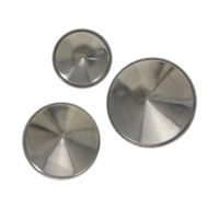 Stainless Steel Cabochon Setting, 304 Stainless Steel, different size for choice & rivoli back, original color, 2000PCs/Lot, Sold By Lot