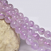 Natural Amethyst Beads, Round, February Birthstone & different size for choice, Grade AAAAA, Sold By Lot