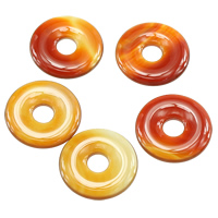 Natural Red Agate Beads, Flat Round, 30x4mm, Hole:Approx 8mm, 20PCs/Lot, Sold By Lot