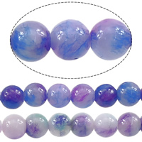 persische Jade Perle, rund, keine, 6mm, Bohrung:ca. 1mm, Länge:ca. 16 ZollInch, 10SträngeStrang/Menge, ca. 71PCs/Strang, verkauft von Menge