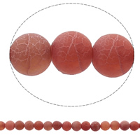 Natural Effloresce Agate Beads, Round, more colors for choice, 8mm, Hole:Approx 1mm, Approx 48PCs/Strand, Sold Per Approx 14.2 Inch Strand
