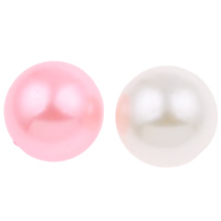 ABS-Kunststoff-Perlen, ABS Kunststoff, rund, Nachahmung Perle, keine, 24mm, Bohrung:ca. 3mm, ca. 74PCs/Tasche, verkauft von Tasche