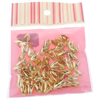 Iron Bead Caps Flower gold color plated nickel lead & cadmium free  Approx 1mm Sold By Bag