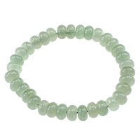 Green Aventurine Bracelet, Rondelle, 5x8mm, Length:Approx 7 Inch, 10Strands/Lot, Sold By Lot