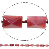 Natural Dragon Veins Agate Beads Rectangle dark red Approx 1mm Length Approx 17.5 Inch Approx Sold By Bag