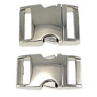 Zinc Alloy Side Release Buckle platinum color plated nickel lead & cadmium free Sold By Lot