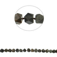 Achat Perlen, facettierte, 16x16mm, Bohrung:ca. 1mm, ca. 20PCs/Strang, verkauft per ca. 16.5 ZollInch Strang