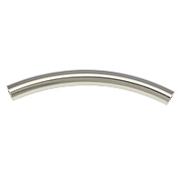 Brass Tube Beads, platinum color plated, nickel, lead & cadmium free, 30x5x3mm, Hole:Approx 2.5mm, 200PCs/Lot, Sold By Lot