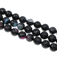 Natural Ice Quartz Agate Beads Round & faceted mixed colors Approx 1mm Length Approx 15.7 Inch Sold By Bag