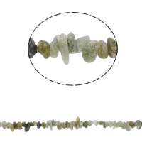 Perline Labradorite, Pepite, 5-8mm, Foro:Appross. 0.8mm, Appross. 260PC/filo, Venduto per Appross. 33.8 pollice filo