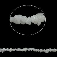 Gemstone Chips, Clear Quartz, 5-8mm, Hole:Approx 0.8mm, Approx 260PCs/Strand, Sold Per Approx 34.6 Inch Strand