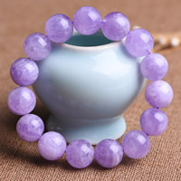 Amethyst Bracelet Round natural February Birthstone & beaded bracelet Length Approx 7.5 Inch Sold By Lot
