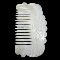 White Shell Comb Sold By Bag