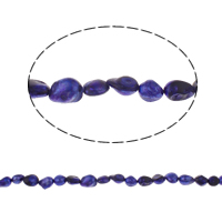 Barock kultivierten Süßwassersee Perlen, Natürliche kultivierte Süßwasserperlen, violett, Grade A, 11-12mm, Bohrung:ca. 0.8mm, verkauft per 15 ZollInch Strang