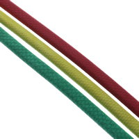 Leather Cord, PU Leather, more colors for choice, 10x5mm, 25m/Bag, Sold By Bag
