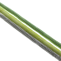 Cuerdas de Cuero, Cuero de PU, patrón de serpentina, más colores para la opción, 6mm, 100m/Bolsa, Vendido por Bolsa